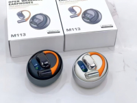 Écouteurs intra-auriculaires à crochet ouvert pour trajets urbains, design suspendu, oreillettes rotatives pour métro et bus