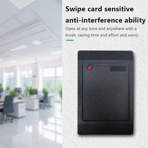 Pembaca kartu RFID kedap air 125KHz, pembaca kontrol akses kedekatan ABS dengan Wiegand 26/34bits untuk sistem RFID - Product Image 4