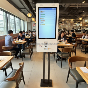 ตู้บริการตนเอง WENJIE ตู้สั่งซื้อสินค้าและชำระเงินด้วยตนเอง ขนาด 215/27/32 นิ้ว เครื่องชำระเงินแบบหน้าจอสัมผัสพร้อมเครื่องพิมพ์ความร้อน - Product Image 1