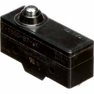 Interruptor Industrial Z-15GD-B7K - Protección IP65, Contacto SPDT, 15A 250V, Nuevo - Product Image 1