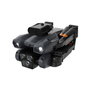 Drone GPS P13 avec maintien d'altitude, évitement d'obstacles infrarouge, quadricoptère RC pliable, mini-drone avec lumières LED, en plastique - Product Image 1