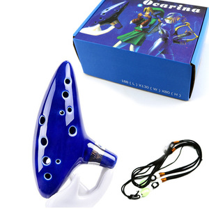 <span class=keywords><strong>Ocarina</strong></span> <span class=keywords><strong>Zelda</strong></span> de 12 Agujeros en Do Alto, <span class=keywords><strong>Ocarina</strong></span> al por Mayor, Regalo de Navidad - Product Image 1
