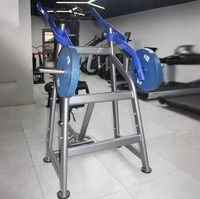 Machine à tirer vers le bas à charge libre SK Pro Gym, en acier Q235 de 3,0 mm, avec poignée large, pour entraînement du dos et bras indépendants, pour clubs de fitness commerciaux