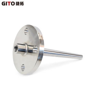 Thermomètre bimétallique Hastelloy personnalisable avec gaine de protection, compatible OEM - Product Image 3