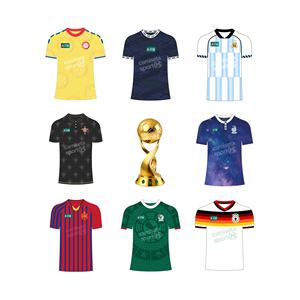 Camisetas de Fútbol para Fanáticos de la Temporada Internacional de Fútbol 2026, con Diseños de Equipos Nacionales de América <span class=keywords><strong>del</strong></span> Norte y América <span class=keywords><strong>del</strong></span> <span class=keywords><strong>Sur</strong></span> - Product Image 1