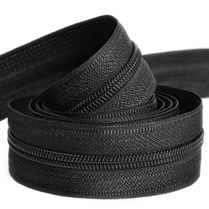 Nylon dây kéo băng sản xuất cho Túi Gói <span class=keywords><strong>6</strong></span> # dây kéo CuộN bởi sân 250 mét mỗi cuộn NR 7 1kr vui vẻ dài chuỗi Nylon dây kéo - Product Image 1