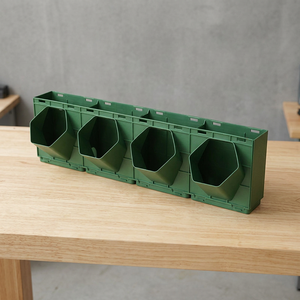 Green Wall Flower <b>Planter</b> Vertical Garden Hanging Plant Pot PP <b>Plastic</b> Modular Green Wall <b>Planter</b> for Home Hotel Mall - Product Image 2