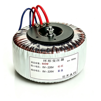 Transformateur toroïdal à noyau en acier au silicium à faible bruit de 1000 W pour amplificateur audio et appareils de contrôle sonore professionnels