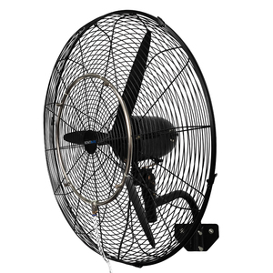 Ventilateur mural mural industriel 110V AC Power avec 3 pales en aluminium et fonction de refroidissement à commande mécanique - Product Image 2