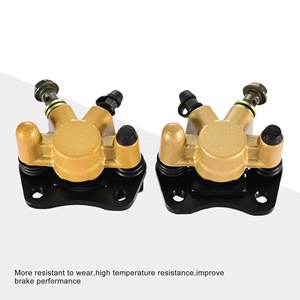 GOOFIT Étrier <span class=keywords><strong>de</strong></span> <span class=keywords><strong>frein</strong></span> à disque avant pour moto chinoise <span class=keywords><strong>50cc</strong></span> 70cc 90cc 110cc 125cc ATV Quad - Product Image 3