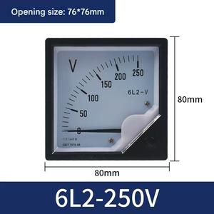 6L2-15V Con trỏ đo điện áp mini Màn hình LED được xếp hạng IP53 Sử dụng trong công nghiệp Dụng cụ điện có độ chính xác cao bền bỉ - Product Image 6