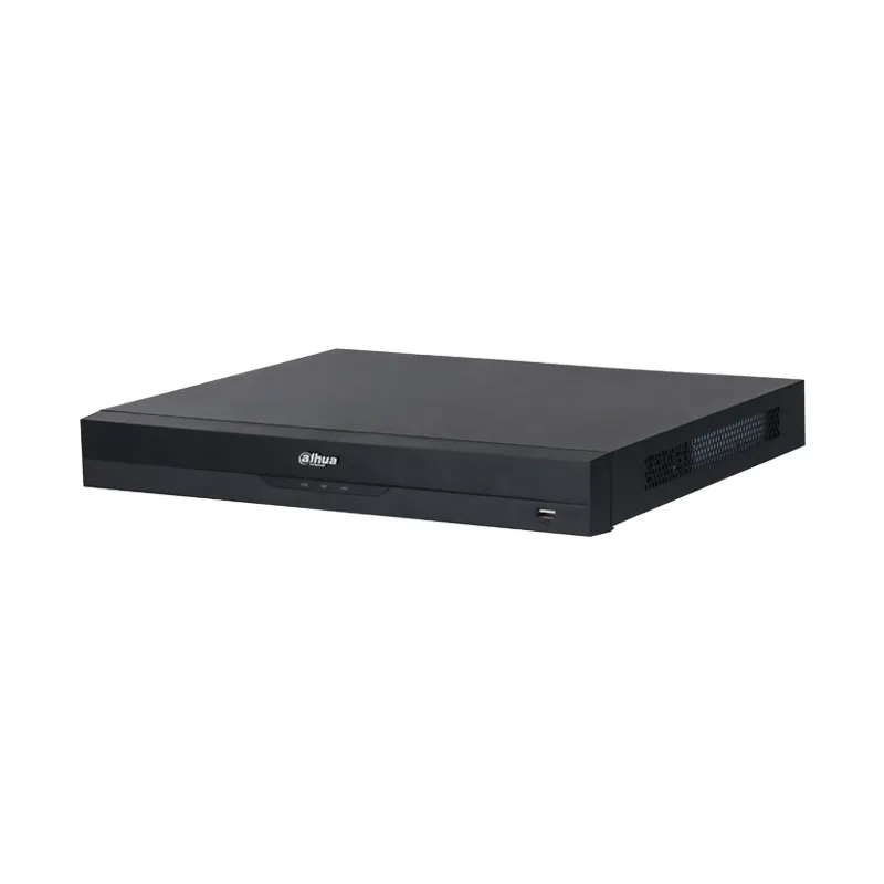 Enregistreur vidéo réseau DHI-NVR4208-8P-EI 8CH 1U 8PoE 2 disques durs H.265 16CH 4K 8MP NVR avec ports POE 16chs, avec 2 emplacements SATA HDD NVR