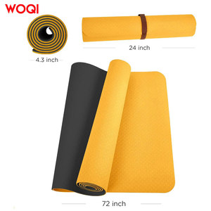 เสื่อโยคะ Woqi ขนาด 72x24 นิ้ว หนา 6 มม. ผลิตจาก EVA กันลื่น สำหรับออกกำลังกาย ทำสมาธิ และกระชับสัดส่วน - Product Image 1