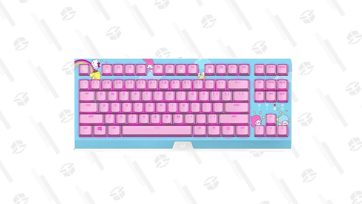 Razer サンリオキーボード ハローキティアンドフレンズ ハローキティフレンズ＆クロミ仕様の2種 Razerがサンリオコラボ
