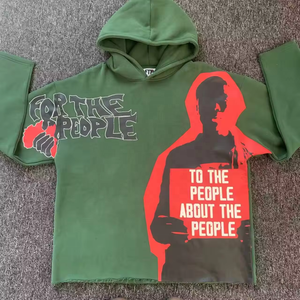 Sweats à capuche MSC avec impression hip-hop personnalisée, sweats à capuche respirants pour l'automne, fabrication de sweats à capuche 100% coton pour hommes - Product Image 1