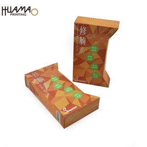 Huamao Printing Custom Full Color Foldable Health Supplement Cardboard Box Slimming Pill Medicine Packaging Box - Product Image 4