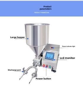 Macchina Economica per il Riempimento di Crema e Marmellata con Motore da 385 Watt, Appositamente Progettata per Piccole Fabbriche di Lavorazione Alimentare. - Product Image 6