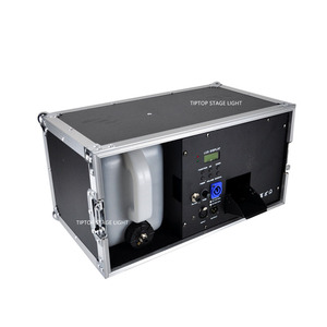 Machine à brouillard professionnelle 2000W à base d'eau, DMX512/contrôle sans fil, avec flight case, effet faisceau lumineux de scène, réservoir 3.5L - Product Image 5