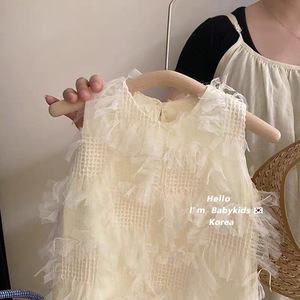 Child Star Circle Girls Sleeveless Vest Dress Breathable Fairy Style Summer Dress - Product Image 3