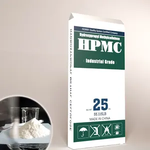 Fibra de Celulosa Hpmc Hecha en China Pulverización de polvo de fibra de Celulosa Hormigón