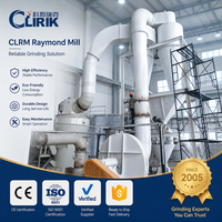 Broyeur Raymond CLRM haute pression 80-425 Mesh pour la production de poudre de pierre, destiné aux fabricants de calcaire et de gypse