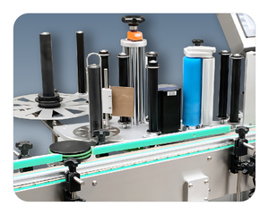 Tiết kiệm thời gian điện plc-điều khiển máy dán nhãn tự động cho thủy tinh và chai nhựa lon Thùng - Product Image 4