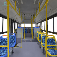 Les autobus électriques de passager ZK6845 ont utilisé l'autobus ZK6845BEVG2 de transport public d'autobus de caboteur