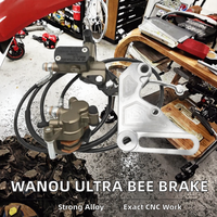 XIMU Tuttio Soleil 01 Yozma 10 Ultra Bee CNC - Ensemble de support de frein arrière hydraulique pour motos - Nouveau - Alliage d'aluminium