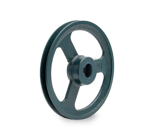 รอกเหล็กหล่อรูปสามเหลี่ยมแบบร่องเดี่ยวหนา 1B ขนาดเส้นผ่านศูนย์กลาง 165 มม. - Product Image 5