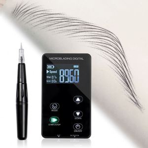 Bluesky kỹ thuật số không dây microblading Kit thép không gỉ Tattoo Machine cho trang điểm vĩnh viễn Ombre lông mày đột quỵ tóc Shading - Product Image 4