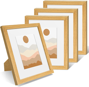 إطارات صور عرض إطار صور 8×10 بوصة عرض صور 5×7 صورة بدون حصيرة للتعليق على الحائط أو الطاولة - Product Image 1