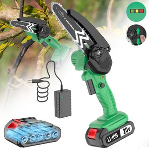20V Cordless Chainsaw Professional <b>Power</b> <b>Tool</b> for Wood Cutting Supports Drop Shipping Local EU Warehouse CS-150A 6inch Cordless - Product Image 1