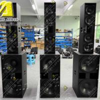 Sistema de Sonido Profesional Asyva ACTPRO AUDIO Column Line Array Pasivo D 8&D8S para Exteriores, Equipo Completo, Altavoces Activos