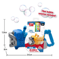 Pistolet à bulles de caméléon de chien robotique mignon avec des jouets éducatifs multifonctions de lumières pour le jeu extérieur d'intérieur d'enfants