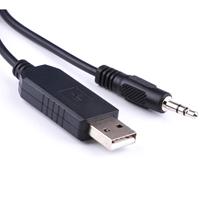Convertidor Serial USB a Jack de Audio de 3.5mm/2.5mm, Compatible con WIN7/8/10, FTDI RS232 FT232RL PL2303 CP2102, 5V/3.3V, UART TTL