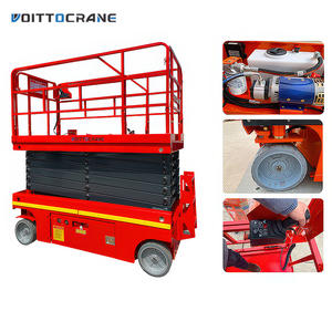 Plataforma Elevadora de Tijera Autopropulsada en Oferta, 8m 10m 12m 15m 16m 20m, Plataforma Elevadora de Tijera Eléctrica Móvil - Product Image 6