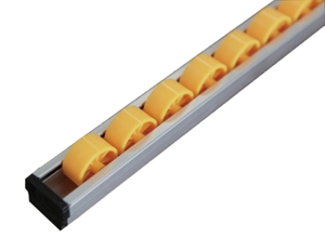 Transportador <span class=keywords><strong>de</strong></span> Rodillos <span class=keywords><strong>de</strong></span> Plástico Tipo Marco <span class=keywords><strong>de</strong></span> Chapa Metálica para Sistema <span class=keywords><strong>de</strong></span> Estanterías Lean Pipe - Product Image 5