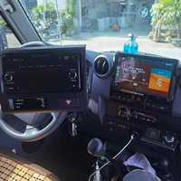 Reproductor de DVD de 9 Pulgadas para Coche con Radio Android, Pantalla Táctil, Navegación GPS y CarPlay para Toyota Land Cruiser LC76/LC75/LC70/LC79