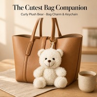 En gros, Porte-clés et breloque de sac ours en peluche assis, 5 couleurs, en coton PP doux, personnalisable OEM, 10 cm, unisexe, pour tous les âges