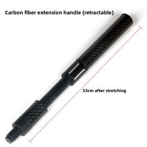 Stecca da Biliardo in Fibra di Carbonio 115MM Zeus 125MM Poseidon con Prolunga Retrattile Chutek e Cuscinetto in Gomma - Product Image 4