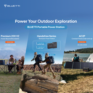 Bluetti Générateur <span class=keywords><strong>Solaire</strong></span> Portable Batteries et Centrales Électriques 10000W 5000W 3000W 2000W 1000W avec Panneaux Solaires - Product Image 4