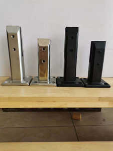 Hot-Selling moderne en acier inoxydable escalier garde-corps verre feuilleté clôture de sécurité pour salle de bain balcon monté au sol suspendu - Product Image 2