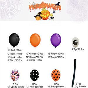 Halloween Spider Web Boo Foil Banner <b>Balloons</b> Black Orange Purple <b>Balloons</b> Halloween Party <b>Decorations</b> - Product Image 5