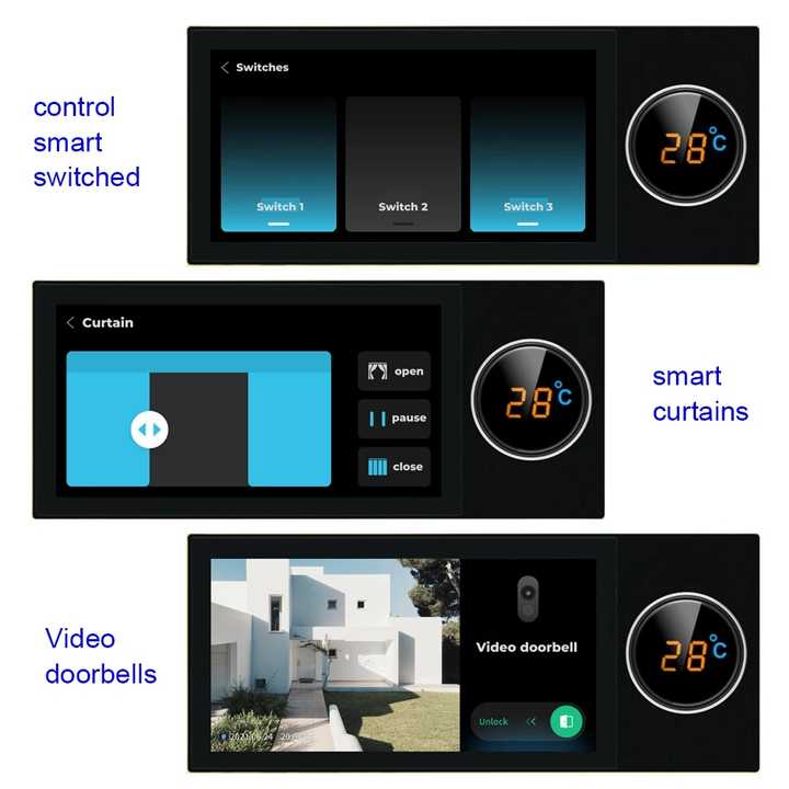 System Six - Smart Home Control with Tuya's Six Inch Knob