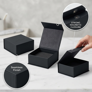 Caja de Regalo Magnética de Cartón Kraft Blanco de Lujo con Logotipo Personalizado, Caja Rígida de Cartón al <span class=keywords><strong>por</strong></span> <span class=keywords><strong>Mayor</strong></span> <span class=keywords><strong>para</strong></span> Empaque de Ropa, Cosméticos y Joyería - Product Image 3