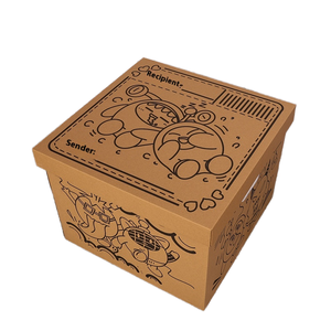 Boîte cadeau en carton ondulé rigide surprise de grande capacité pour garçon Emballage d'anniversaire vide Recyclable Brillant Laminage Estampage - Product Image 4