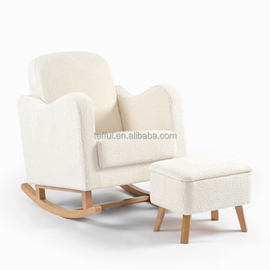 Sillón mecedora cómodo para sala de estar, guardería o sala de lactancia - Product Image 1