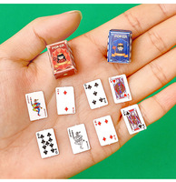 Mini cartes à jouer format voyage, jeu de poker de poche, jeu de cartes portable, cadeau amusant pour enfants et adultes, idéal pour les fêtes
