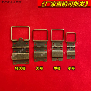 Furniture Hinge Iron Surface Mount Traditional Design For Wooden Box Durable Hardware - Product Image 4