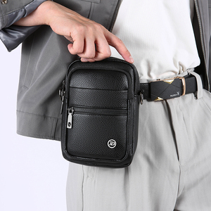 Sac bandoulière tendance pour usage quotidien, grande capacité, imperméable, léger, sac messager pour homme - Product Image 3